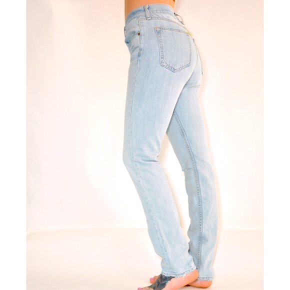 Rag & Bone High Rise Skinny Jeans - Picture 2 of 7